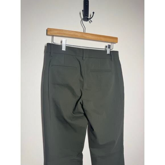 Liverpool Pant Women 2/26 Peat Green Trouser Flat Front Boot Cut Style #XM5069EA - Picture 4 of 7